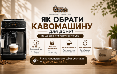 Як обрати кавомашину для дому: на що звернути увагу перед купівлею