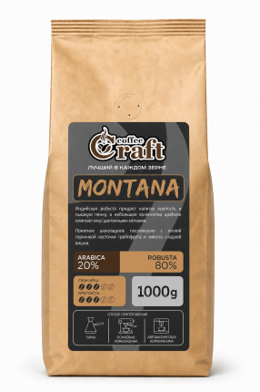 Кофе в зернах MONTANA (Монтана) - фото товара