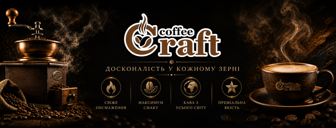 Интернет-магазин кави - Craft-Coffee