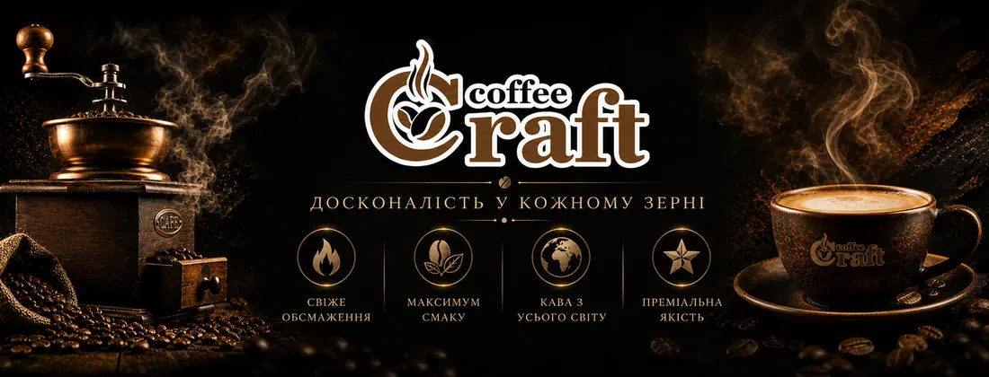 Интернет-магазин кави - Craft-Coffee